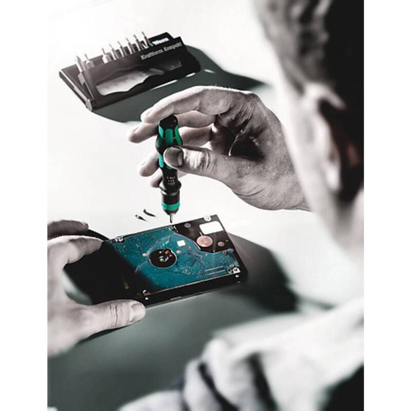Wera Bit-Set Kraftform Kompakt 10 05056653001 10-teilig Schlitz Kreuzschlitz - 4013288041647