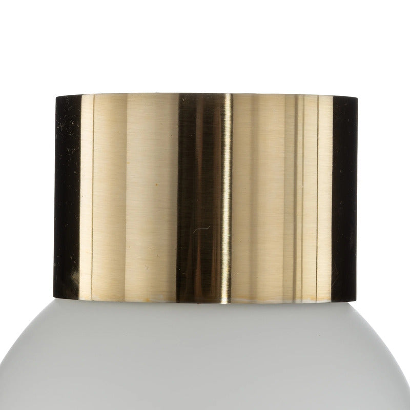 Deckenleuchte Lampe Hotel Mood 1 Glas Stahl gold weiß G9 Glasleuchte - 5902846817307
