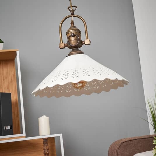 Ceramiche Pizzo Hängeleuchte Hängeleuchte Deckenlampe Lampe E27 SIEHE TEXT/F703 - 2013057