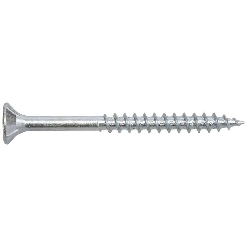 SWG Spanplattenschraube Holzschraube Innensechsrund Stahl 6 mm 80 mm 200 Stück - 4053056030060