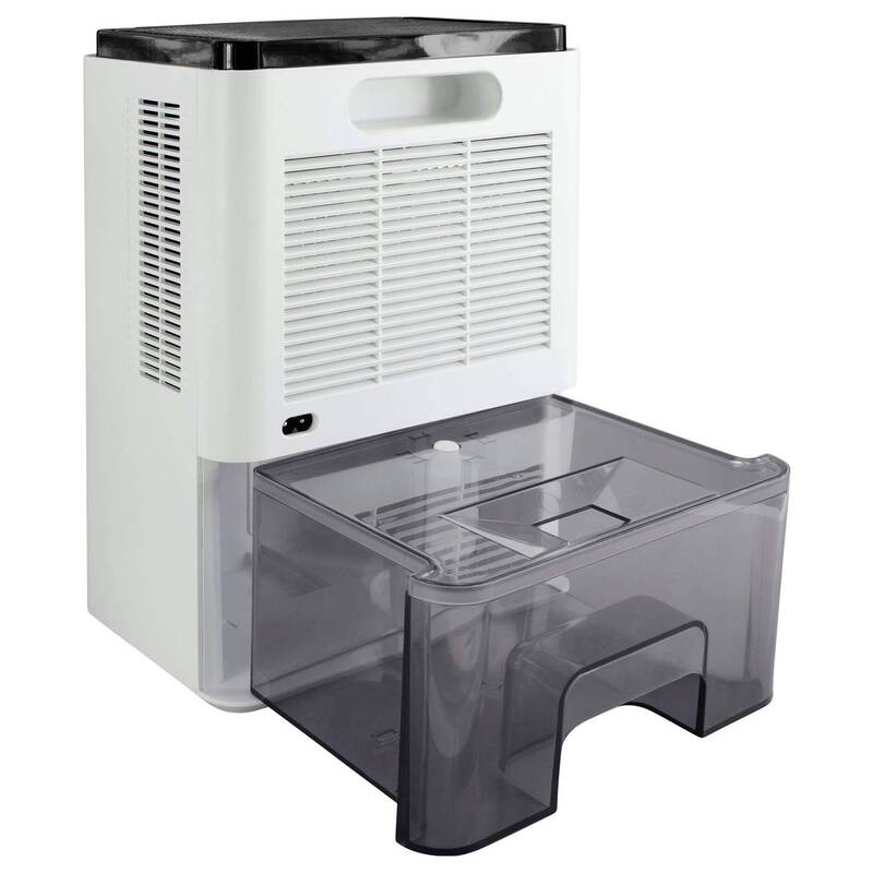 X4-LIFE Modell 4 Elektrischer Luftentfeuchter 700 ml/Tag für 20 m² schwarz - 4250679509014