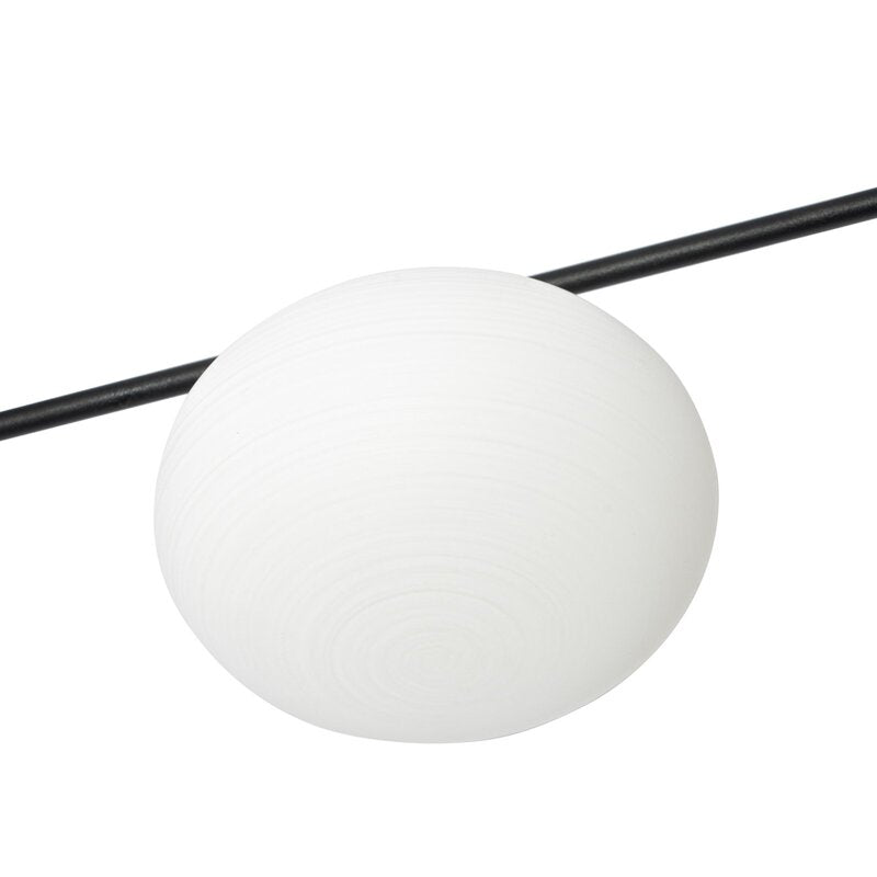Lindby Deckenleuchte Valisa schwarz 5-flammig Deckenlampe Lampe Leuchte Spot - 4251911785661