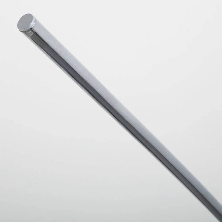 Lindby Stehlampe Bogenlampe Danua LED silber Metall Leselampe Wohnzimmer - 4251096506419