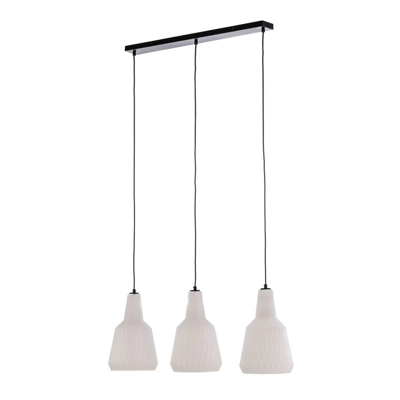 Lindby Belarion Hängeleuchte opal 3fl Glas Hängelampe Lampe Leuchte Deckenla166 - 4251911778458