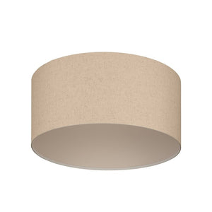 B-Ware Feniglia Deckenlampe Hängelampe Lampe Leinenschirm natur Wohnzimmer Beleuchtung