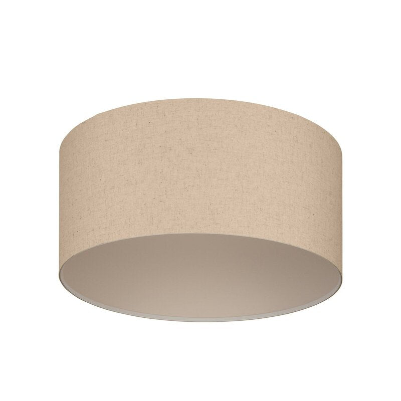 Feniglia Deckenlampe Hängelampe Lampe Leinenschirm natur Wohnzimmer Beleuchtung - 9008606274406
