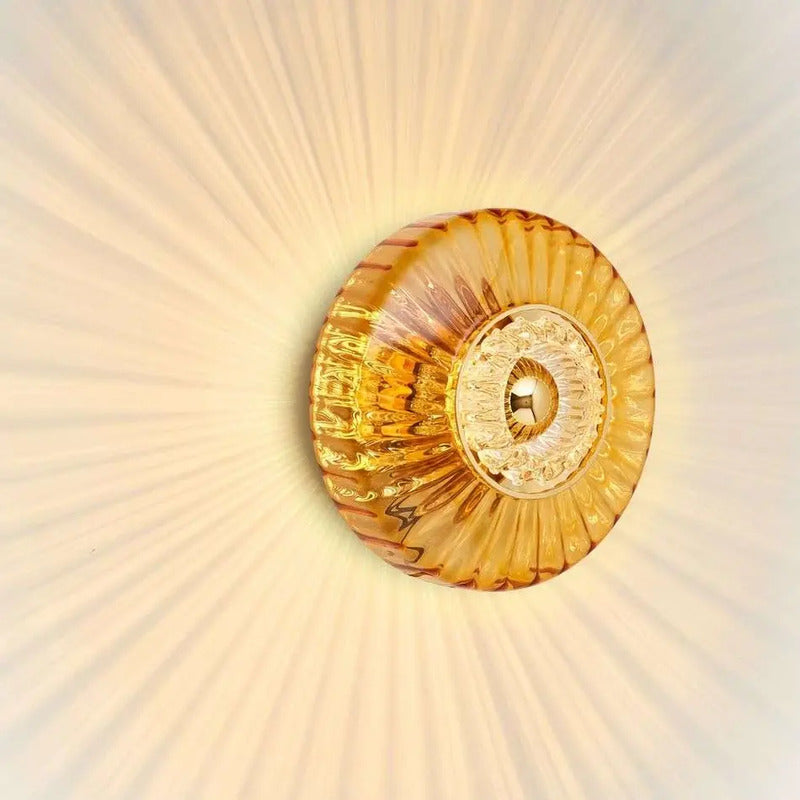 Wandleuchte New Wave Optic LED Wandlampe bernsteinfarben dimmbar 40W 80cm - 5713874230255