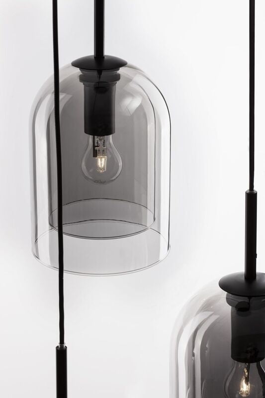 Nova Luce Pendelleuchte Hängeleuchte VELOR E27 Schwarz dimmbar SIEHE TEXT/FOTO - 5212017431189