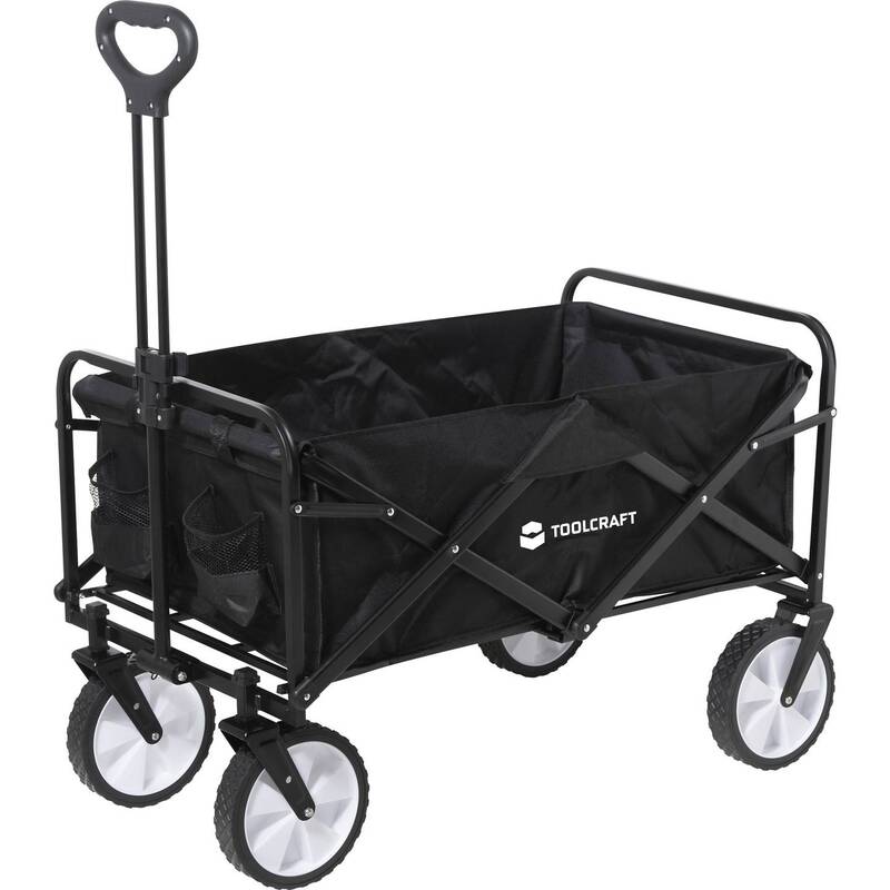 TOOLCRAFT Bollerwagen faltbar 80 kg Traglast 1000x490x860 mm Stahl Polypropylen - 4064161334028