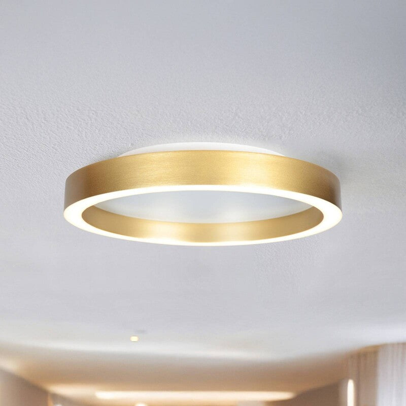 Steinhauer Ringlux Gold-coloured LED Ceiling Lamp, Ø 30 Cm, Metal, 2,700 K - 8712746180909