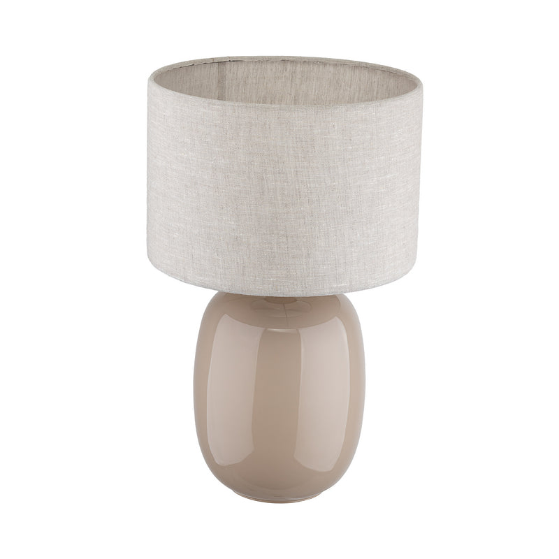TK-Lighting Tischleuchte Melody LED Lampe Leuchte sand 48cm Höhe E27 30cm - 5906135161829