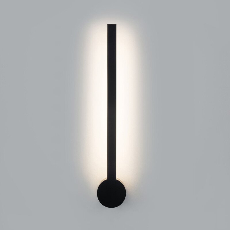 Forlight Wandlampe Badleuchte LED Passeggio Nova schwarz Aluminium Silikon 40913 - 8445386825649