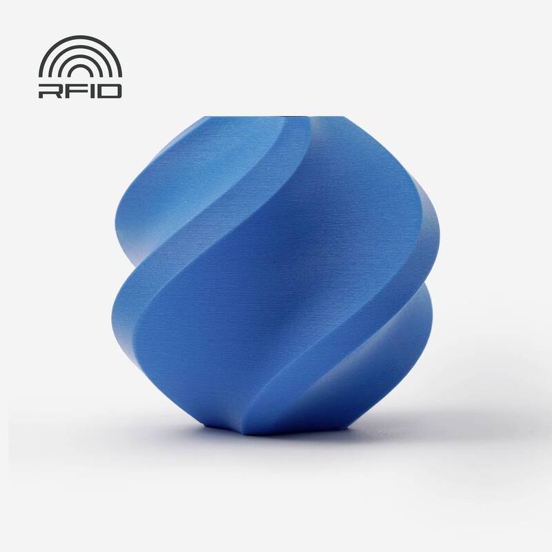 BambuLab Filament PLA Matt 1,75 mm 1000 g Ice Blue für 3D-Druck Projekte - 6975337031857