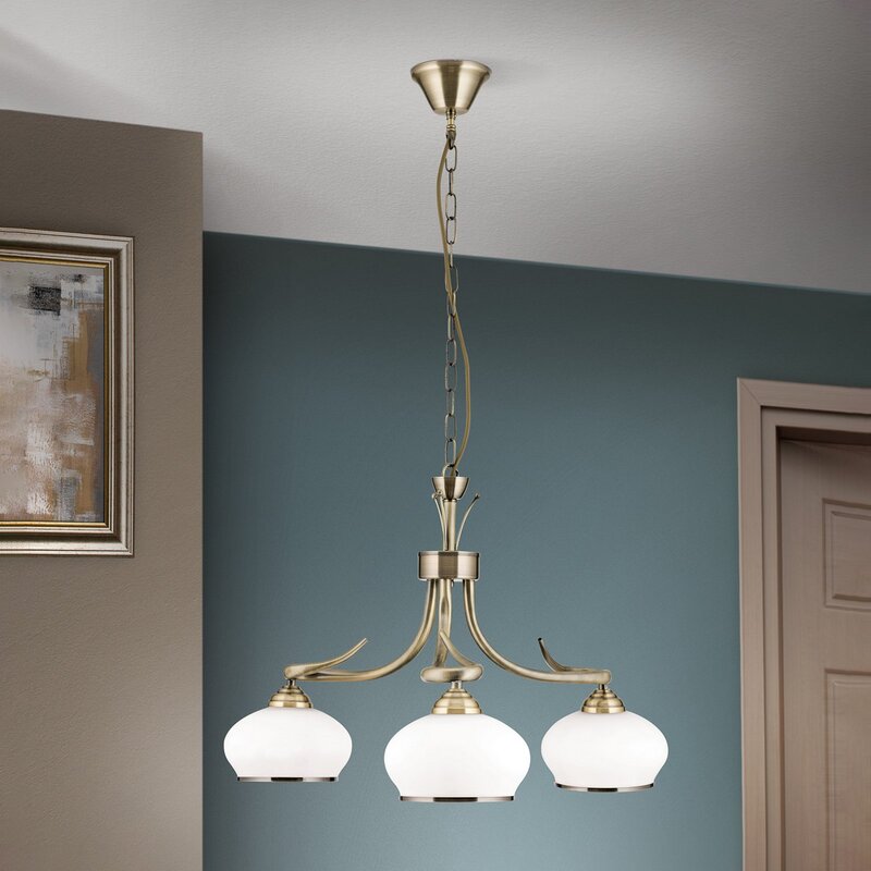 Orion Hängeleuchte Elvira Deckenlampe Deko-Deckenlampe Pendelleuchte E27 5-flg - 9003090230501