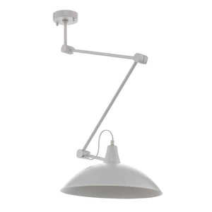 B-Ware Euluna Deckenlampe 808 Deckenlampe Lampe Leuchte verstellbar 1-flammig weiß