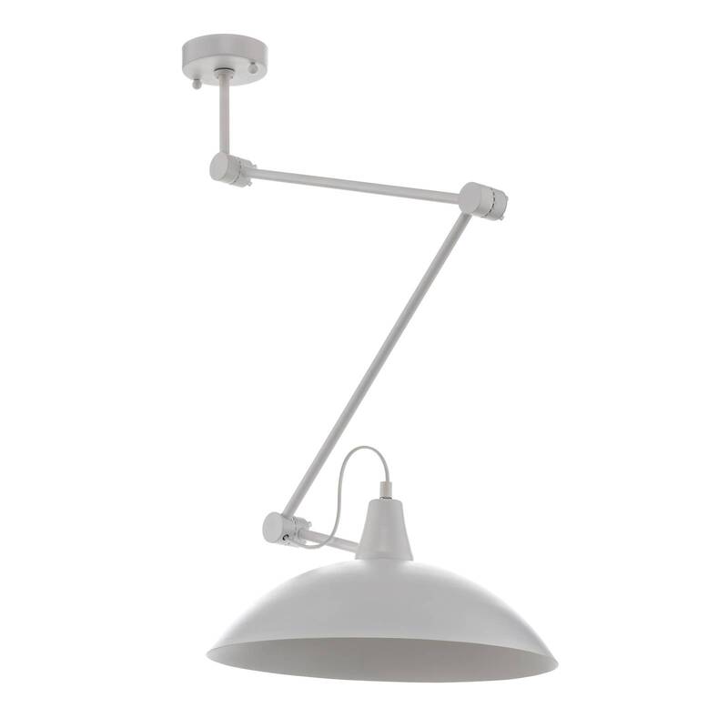 Euluna Deckenlampe 808 Deckenlampe Lampe Leuchte verstellbar 1-flammig weiß - 5904798637187
