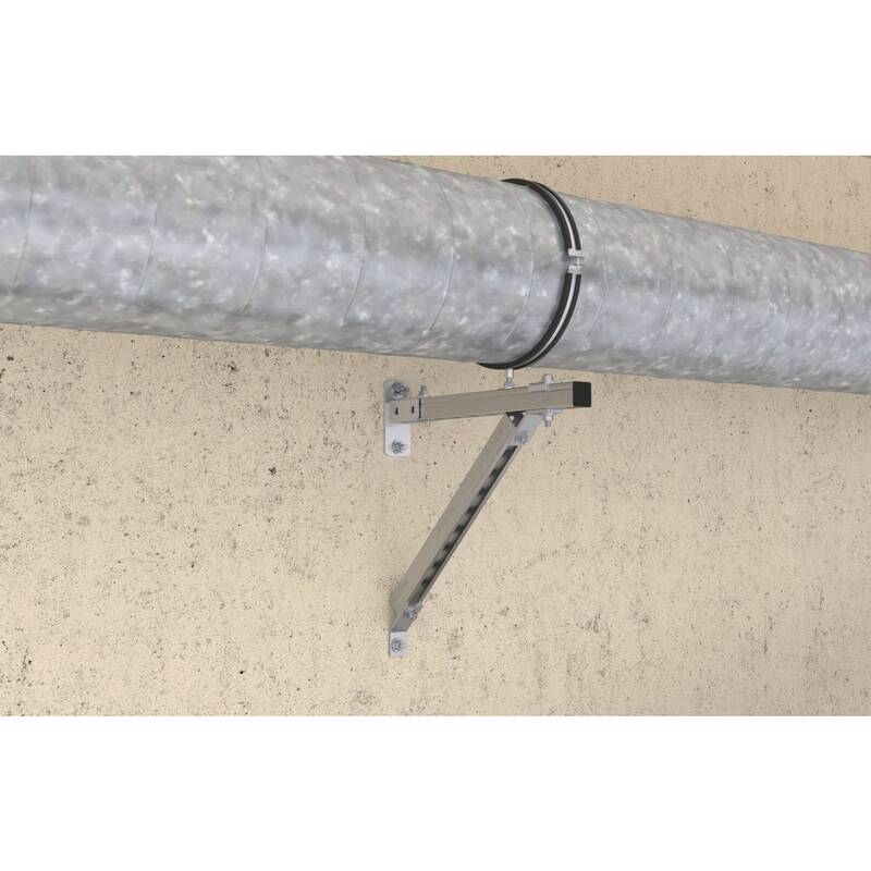 Fischer Lüftungskanalschelle LGS 710 Schalldämmeinlage Stahl M8 M10 1 Stück - 4048962301366