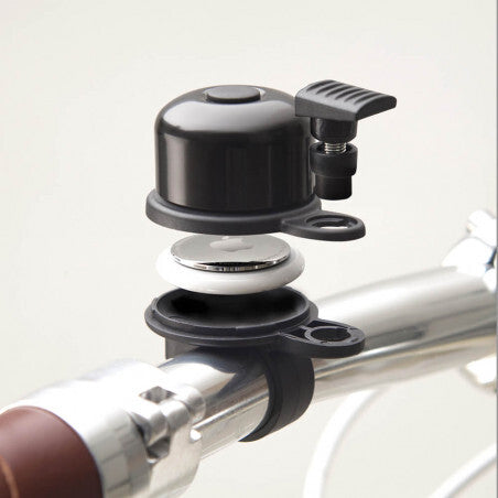 Elago AirBell AirTag Lösung 31mm Schwarz Fahrradklingel mit Apple AirTag - 8720865500065