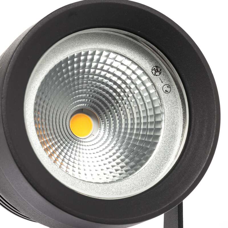 Lucande Außenstrahler Außenleuchte Irina LED warmweiß 2m Kabel Leuchte Lampe - 4251096538021