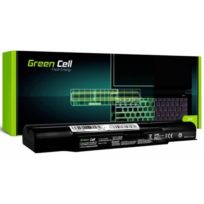 Green Cell Notebook-Akku 10.8V 4400mAh Fujitsu Lifebook A512 Li-Ion Akku - 5903317223535