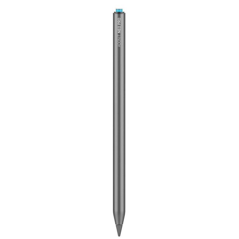 Adonit Touchpen Stylus Neo Pro Bluetooth wiederaufladbar grau für iPad Modelle - 0847663024192