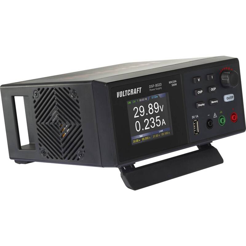 Voltcraft Labornetzgerät DSP-8020 500W 80V 20A USB Heizgerät Elektronik - 4064161408507