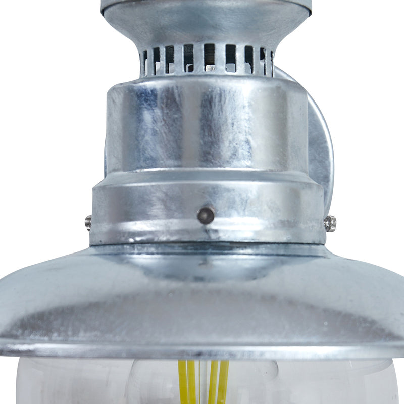 Lindby Außenwandleuchte Celinor LED Gartenlampe Wandleuchte dimmbar silber - 4251911786750
