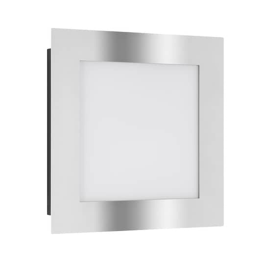 LCD Außenwandleuchte Aussenlampe LED Bewegungsmelder Edelstahl gebürstet weiß sc - 4260277680879