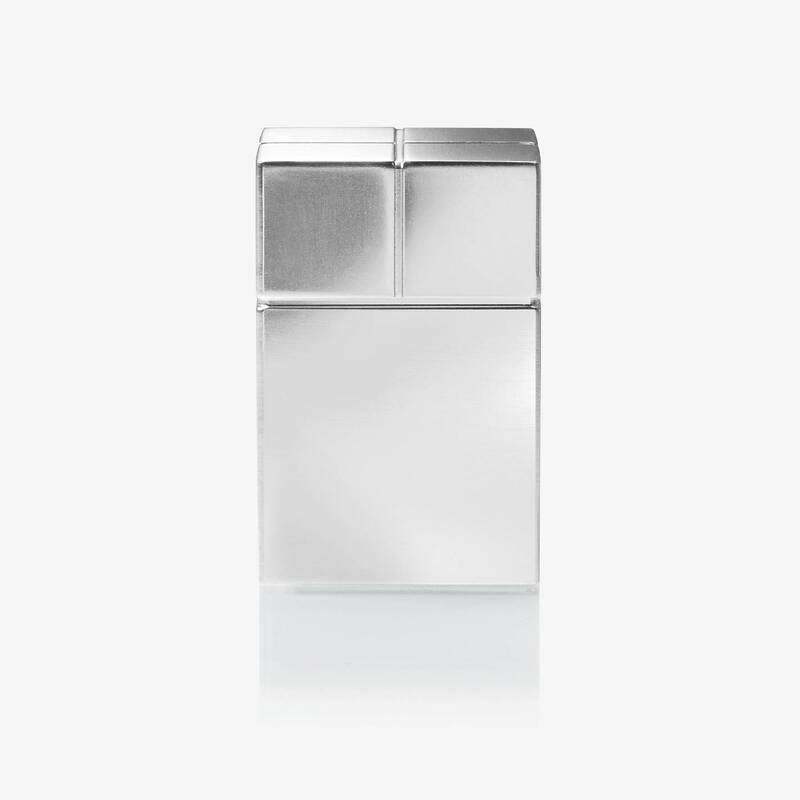 Sigel Magnet Würfel Neodym Magnet C30 Ultra-Strong Alu 20x30x20mm Silber 2 Stück - 4004360794254