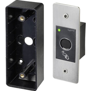 B-Ware Sygonix Fingerprint RFID Zugangssystem Unterputz IP66 wetterfest schwarz 12V