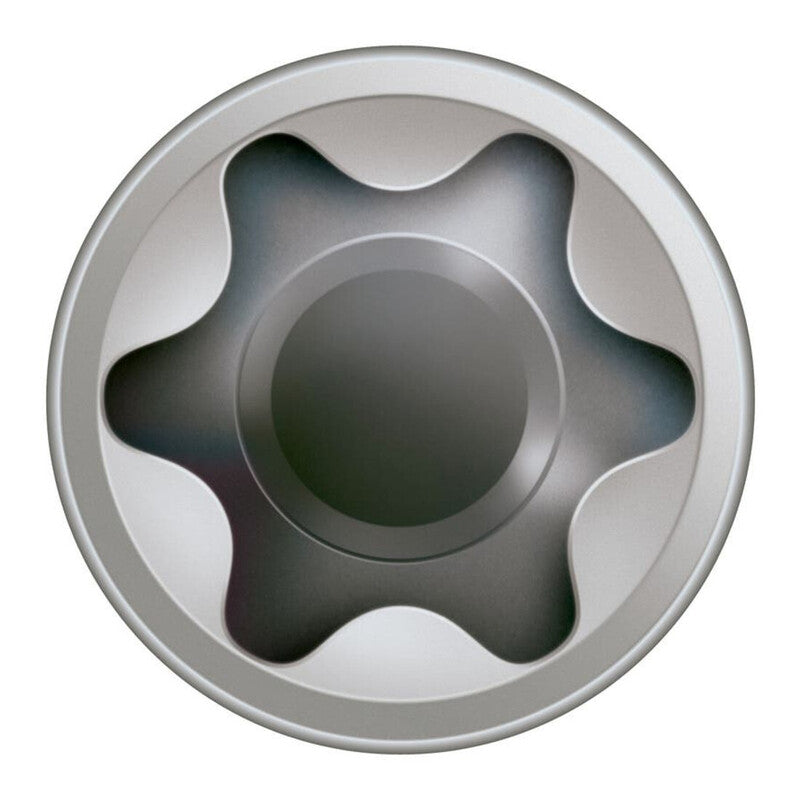 SPAX Terrassenschraube Edelstahl A4 6mm 80mm Teilgewinde 100 Stück CUT-Spitze - 4003530247040
