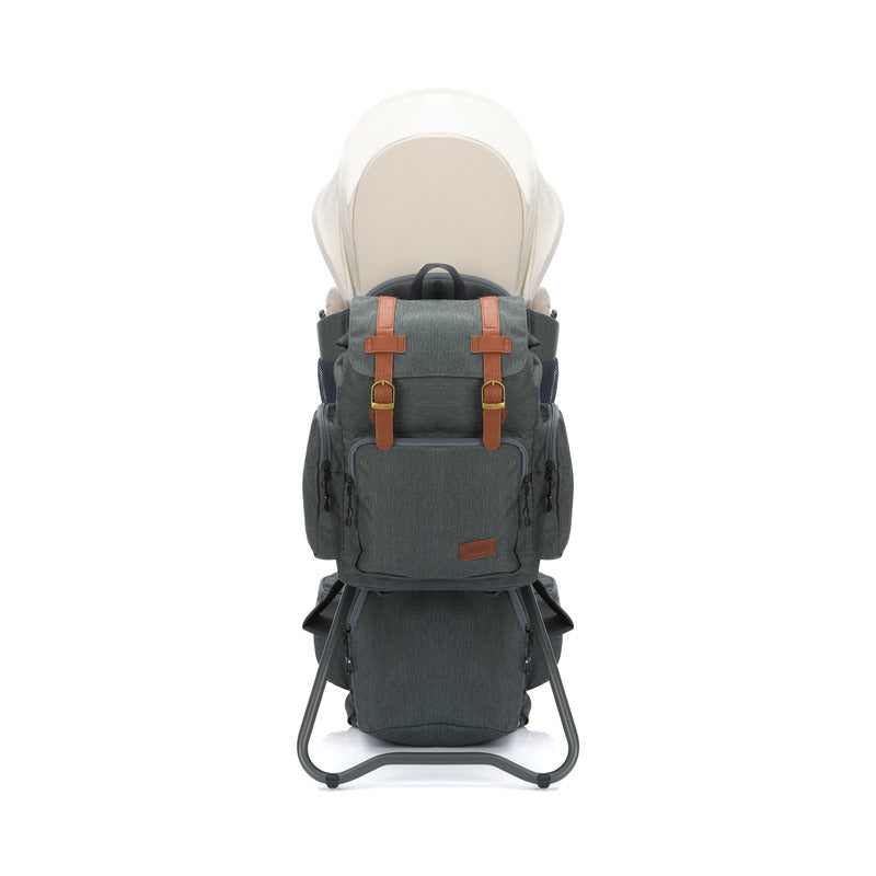 Fillikid Rückentrage Adventure Grau Melange Ergonomische Tragehilfe 20kg - 9120110466310