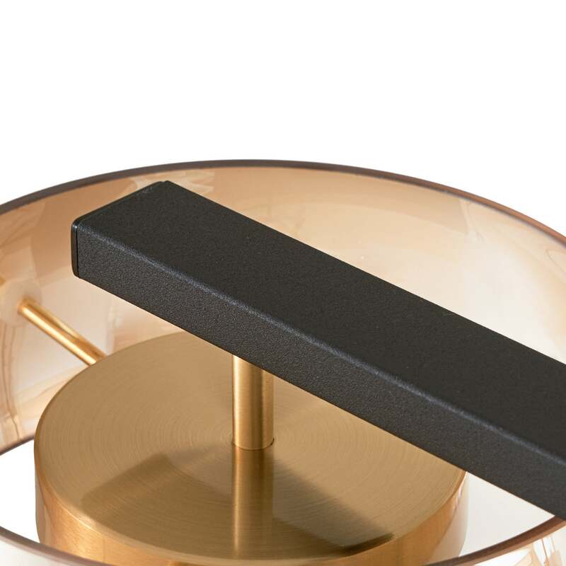 Lucande LED Hängeleuchte Pendelleuchte Martis amber 4-flammig dimmbar Esszimmer - 4255830904929