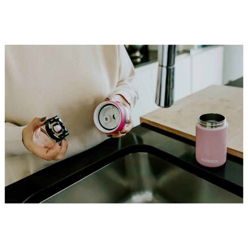 Kambukka Trinkflasche Edelstahl 300ml Pink doppelwandig vakuumisoliert Leckdicht - 5407005143230