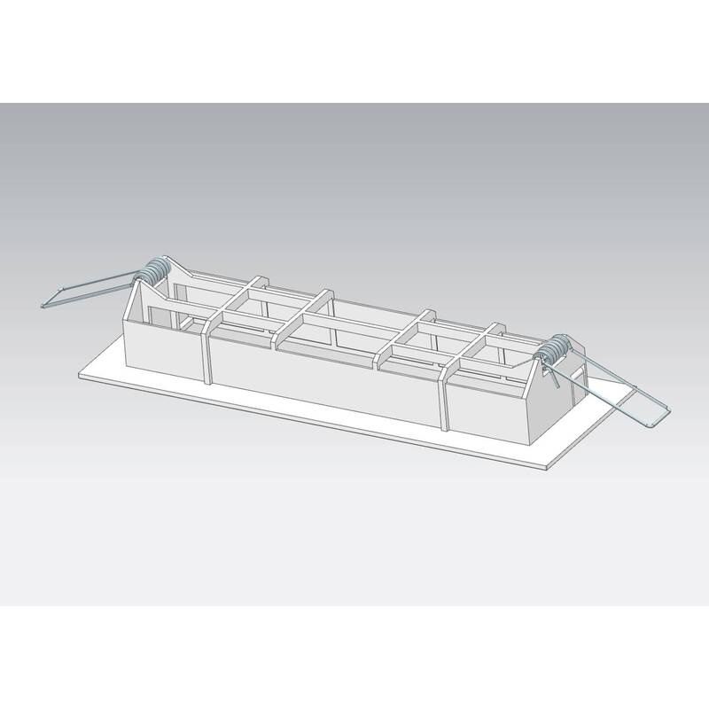 Beltrona LED Fluchtweg-Notbeleuchtung Schild Deckeneinbaumontage MEXM82506ZB - 4064161229614