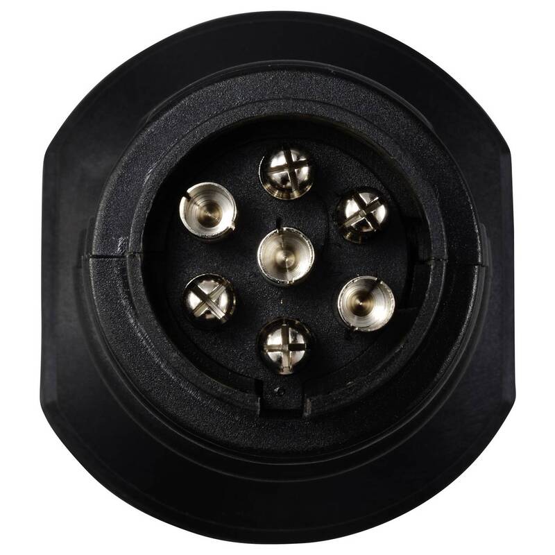 Voltcraft Spannungsreduzierer Adapter 7polig 24V auf 12V für Anhängerbetrieb - 4064161338453
