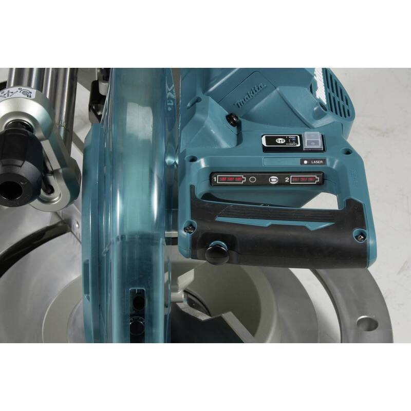 Makita Akku-Kapp- und Gehrungssäge DLS111ZU 260mm 2x18V bürstenlos ohne Akkus - 0088381851268