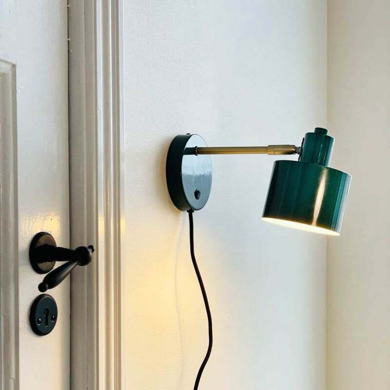 Dyberg Larsen Wandlampe Ocean dunkelgrün Wandleuchte Lampe mit Schalter 30cm - 5704709092629