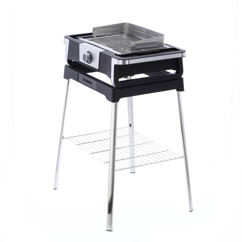 Severin BBQ-Grill PG 8118 SENOA DigitalBOOST S Elektrogrill 3000W schwarz/silber - 4008146034596