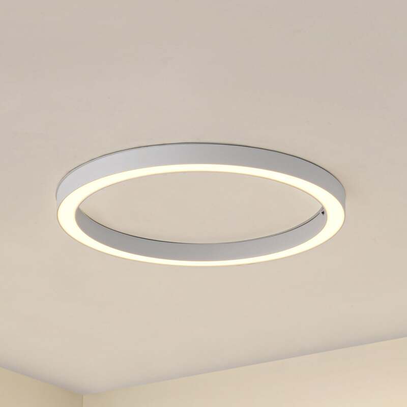 Lucande LED-Deckenlampe Neor 60 cm dimmbar CCT 2700-6500 K weiß 5750 Lumen - 4255830901881