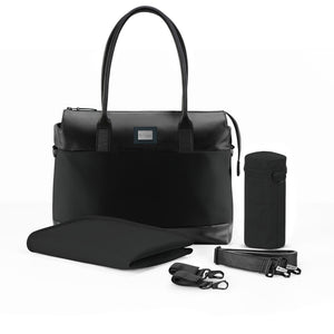 B-Ware cybex Wickeltasche Tragetasche Tasche Tote Bag Deep Black Wickelauflage Nassfach