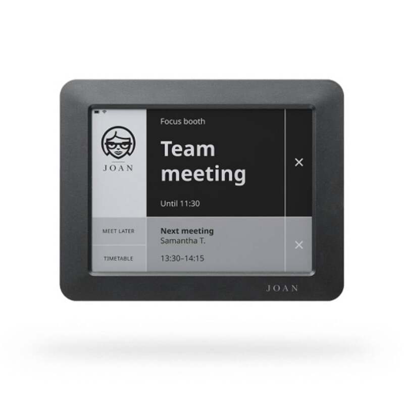 JOAN 6 Zoll Raummanager Anzeige Gerät Schwarz Touchscreen Kalender Kabellos - 3830065463079