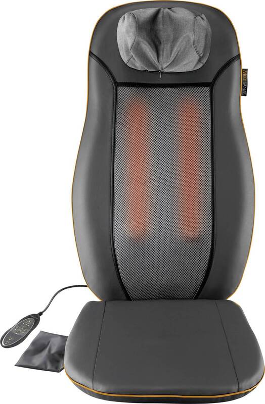 Medisana Massagesitzauflage MCN Shiatsu 48 W Schwarz Orange 230 V Auflage Sitz - 4015588889301