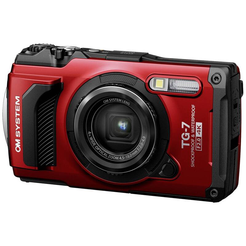 OM System TG-7 Digitalkamera Kamera 12 Megapixel Zoom 4x Wasserdicht 4K - 4545350055981