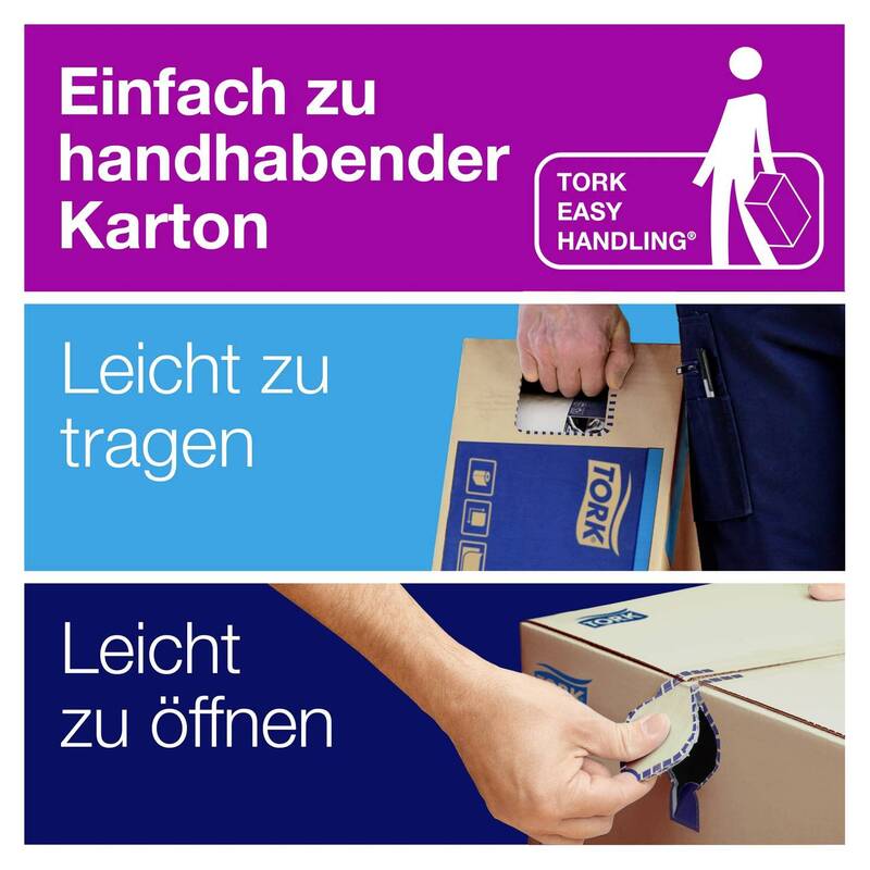 TORK Papierhandtuch Xpress Multifold 2-lagig Recyclingpapier 4740 Stück - 7322540723687
