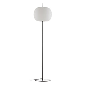 B-Ware Kundalini Stehleuchte Lampe schwarz Kushi XL 185 cm Dimmer Designerlicht Leuc287