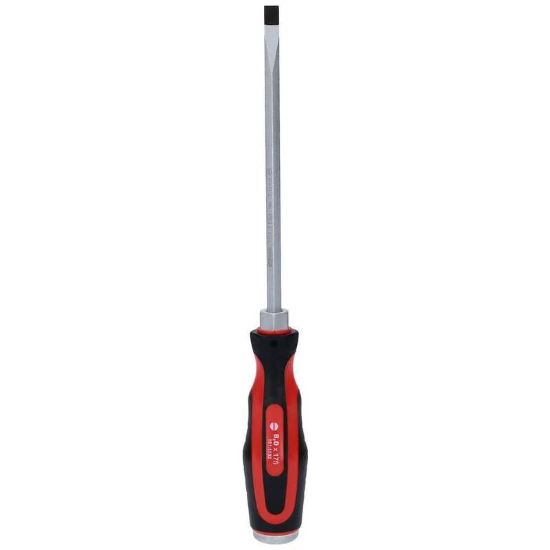 KS Tools Schraubendreher Schraubenzieher Schlitz ERGOTORQUEmax 8mm 295mm 2 STÜCK - 4042146214411