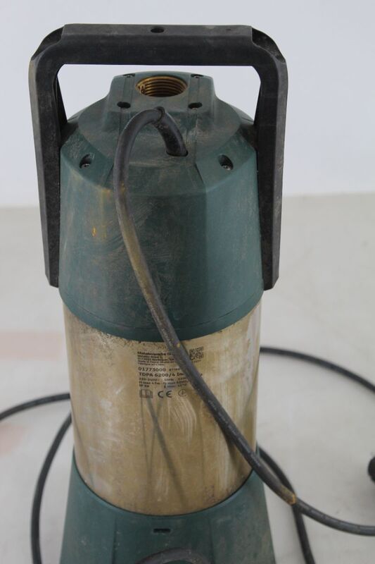 Metabo Tauchdruck-Pumpe Edelstahl 6200 l/h 47 m Handtauchpumpe Gartenpumpe - 4061792265455