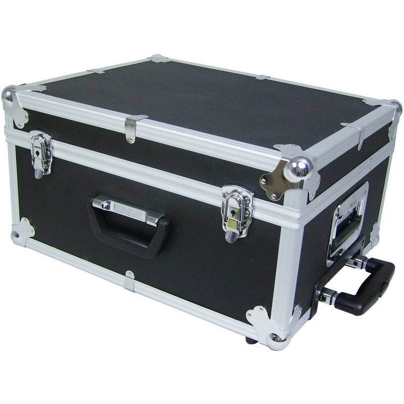 VISO MALLEWM Transportkiste Aluminium Koffer Wagen Aufbewahrung 500x400x260mm - 3321369973932
