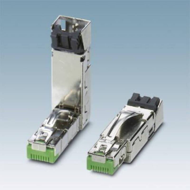 Phoenix Contact RJ45-Steckverbinder Stecker 1406341 gewinkelt Polzahl 6 Metall - 4046356760874